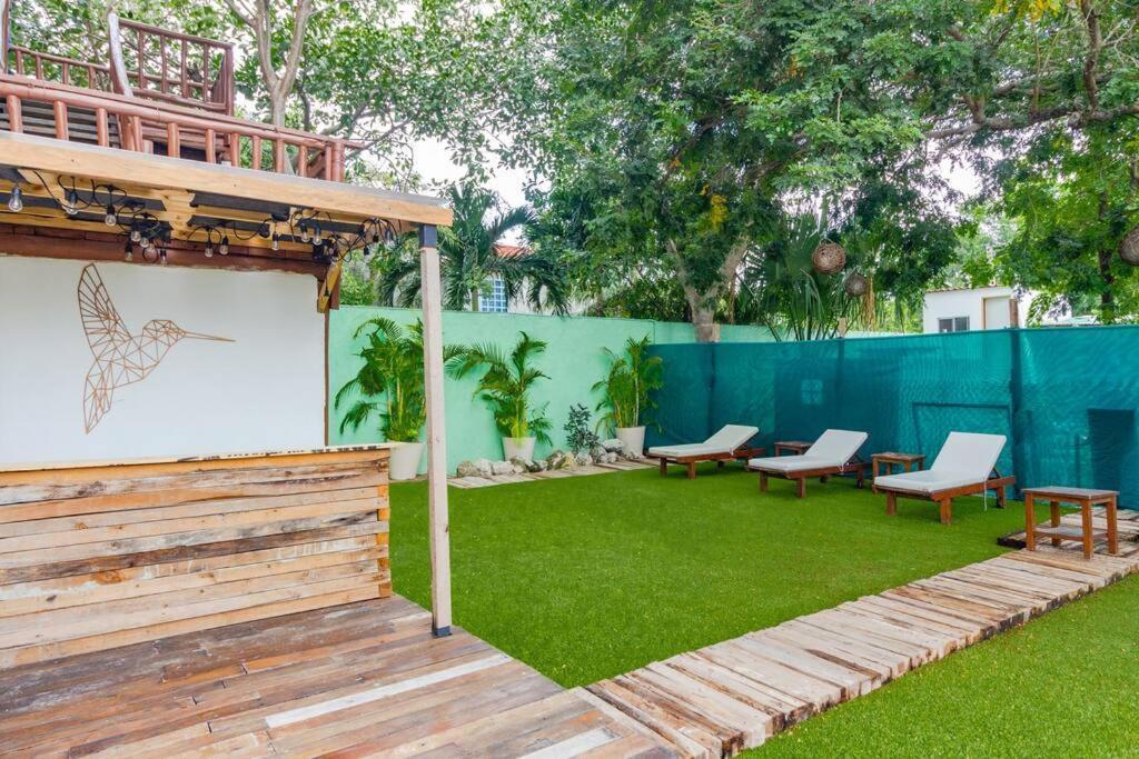 Suite Espaciosa En Colibri Playa Del Carmen Bagian luar foto